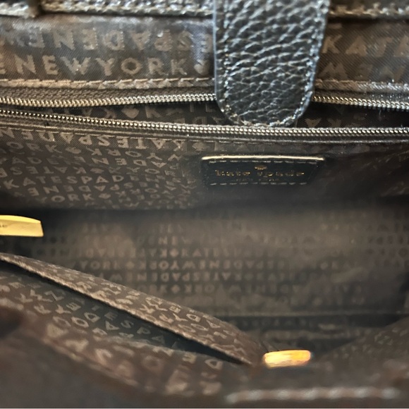 Kate Spade Black suede handbag - Picture 5 of 5
